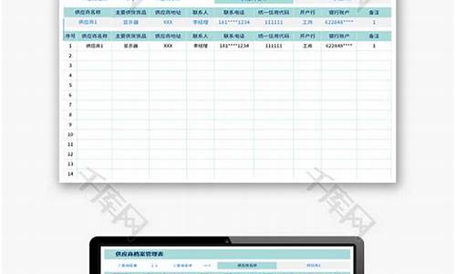 汽车配件供应商档案,汽车厂配件供应商